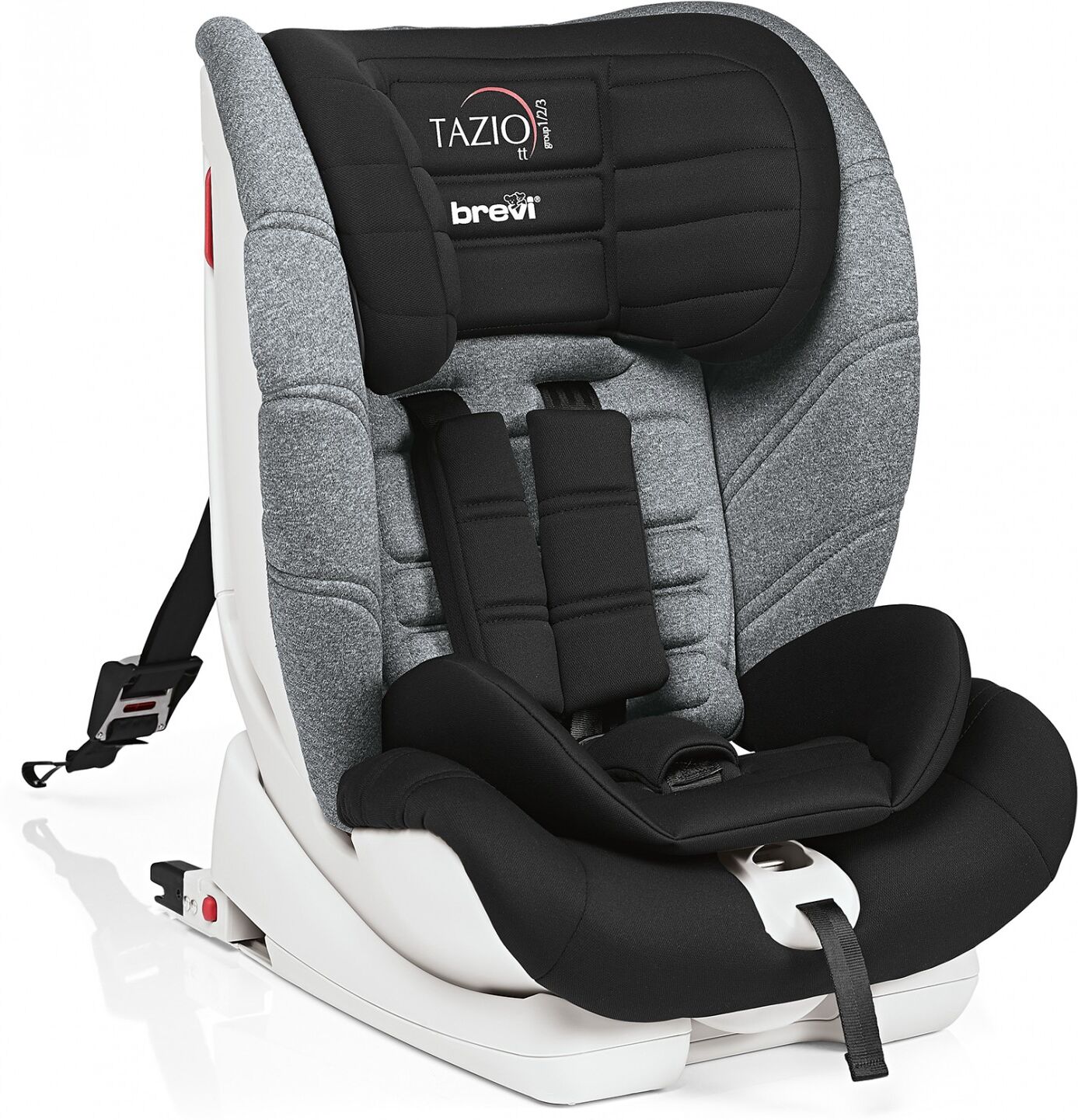 Brevi Seggiolino Auto Brevi Tazio Isofix TT Gruppo 1/2/3 Grigio Melange Brevi Seggiolino Auto Brevi Tazio Isofix TT Gruppo 1/2/3 Grigio Melange
