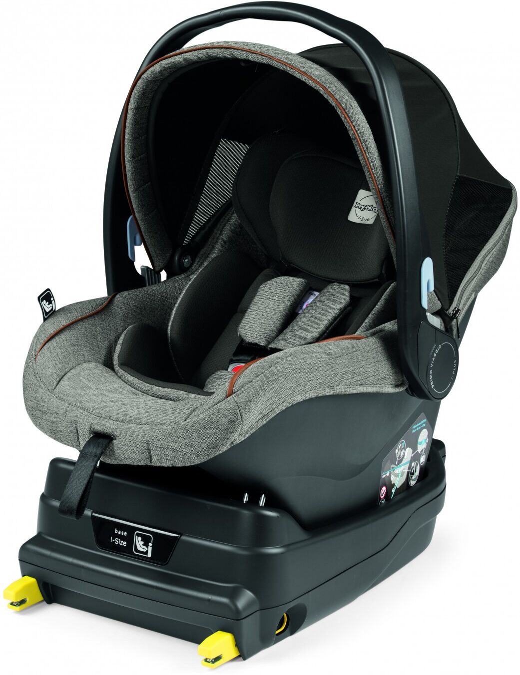 Peg Perego Siège auto coque primo viaggio Isofix (base i-size incluse) polo - 40-83 cm grou Peg Perego Siège auto coque primo viaggio Isofix (base i-size incluse) polo - 40-83 cm grou
