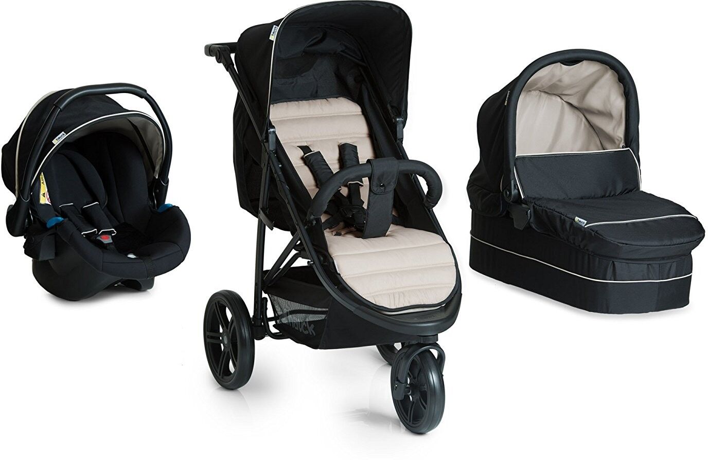 Hauck Poussette Combinée Trio beige caviar Hauck Rapid 3 Plus Hauck Poussette Combinée Trio beige caviar Hauck Rapid 3 Plus