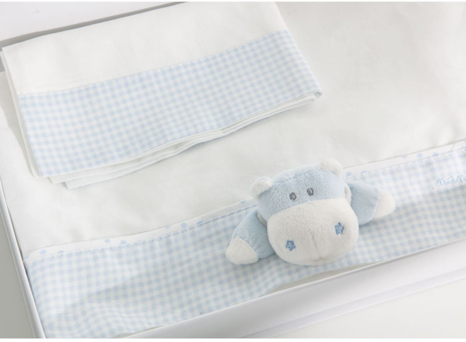 Nanan Lot de draps pour landau Nanan Bombo Light Blue 3pcs Nanan Lot de draps pour landau Nanan Bombo Light Blue 3pcs