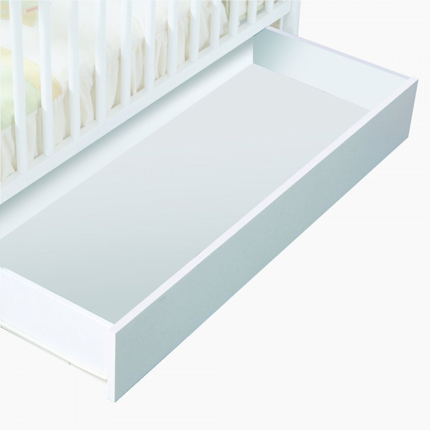 Micuna Cp949 tiroir De Luxe Pour Lit De Bébé Blanc/blanc Cassé Micuna Cp949 tiroir De Luxe Pour Lit De Bébé Blanc/blanc Cassé