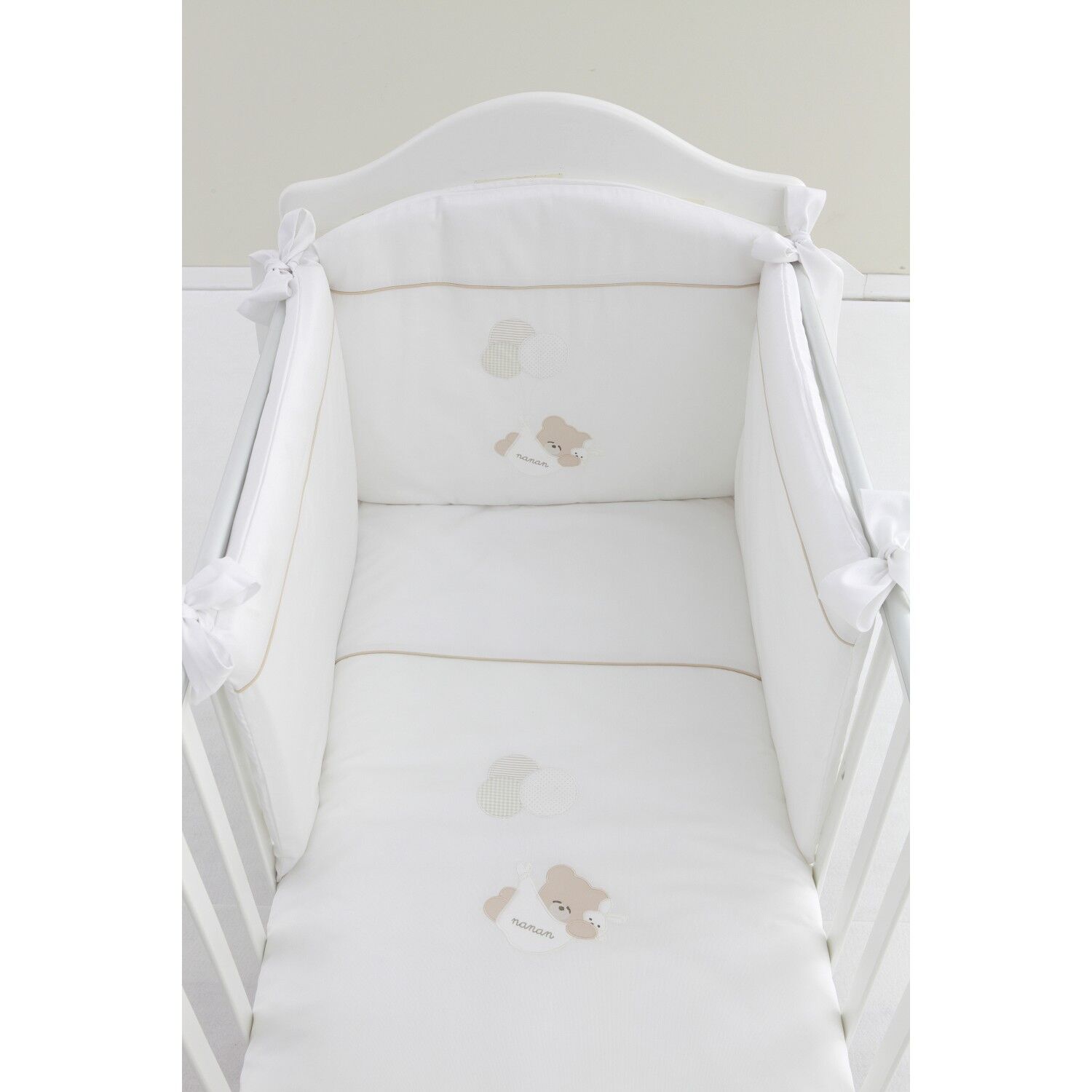 Nanan Parure de lit Nanan Ballon Blanc Nanan Parure de lit Nanan Ballon Blanc