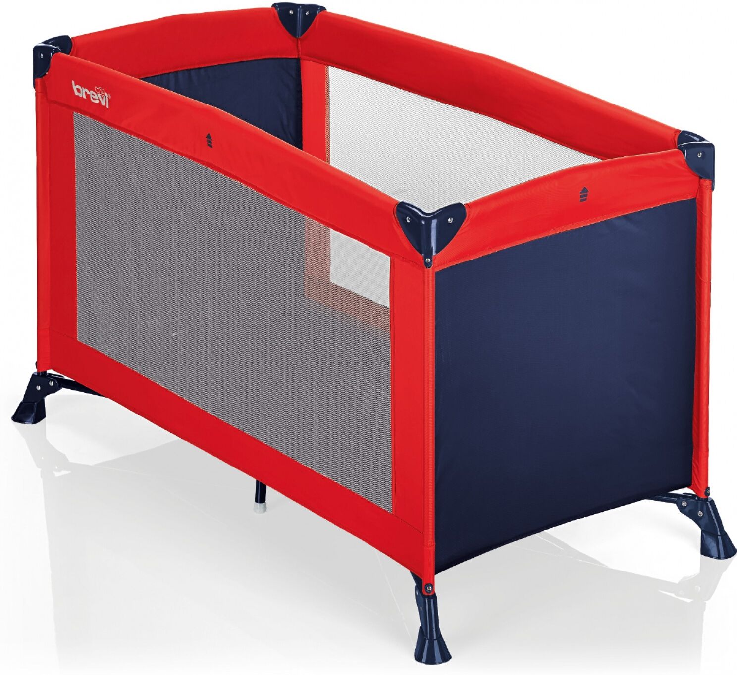 Brevi Travel B Lit Parapluie Rouge/marine Brevi Travel B Lit Parapluie Rouge/marine