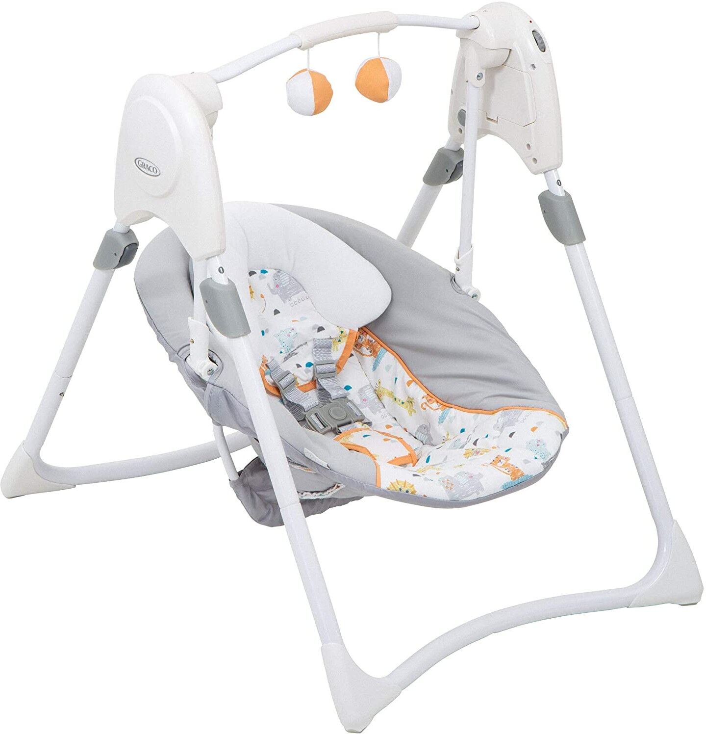 Graco Slim Spaces Balançoire 2 en 1 Linus Graco Slim Spaces Balançoire 2 en 1 Linus
