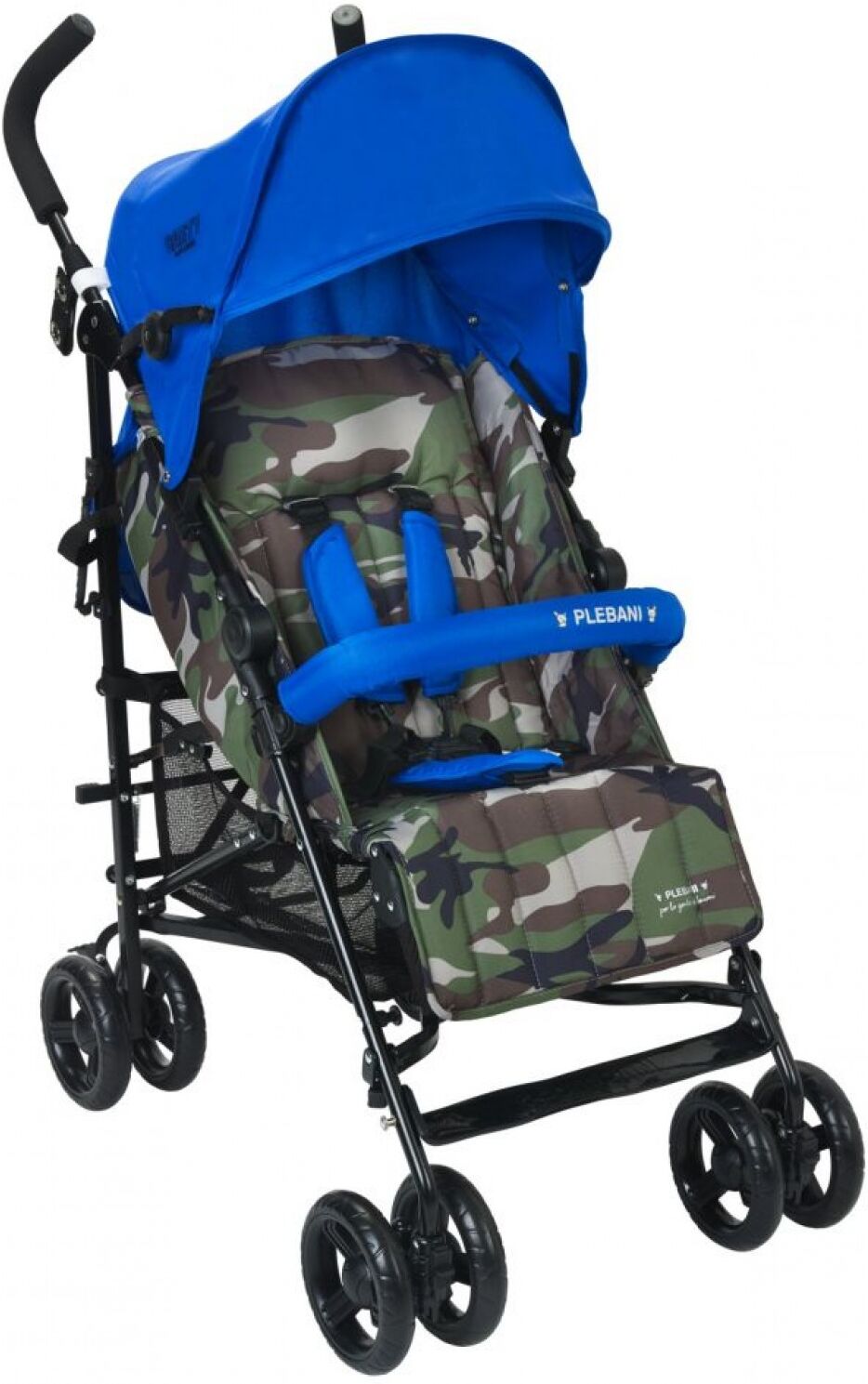 Plebani Poussette Plebani Carty 60 Military Blue Plebani Poussette Plebani Carty 60 Military Blue