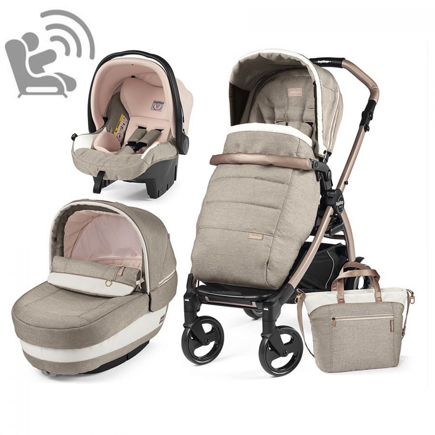 Peg Perego Poussette Trio Peg Perego Book 51 Elite Mon Amour