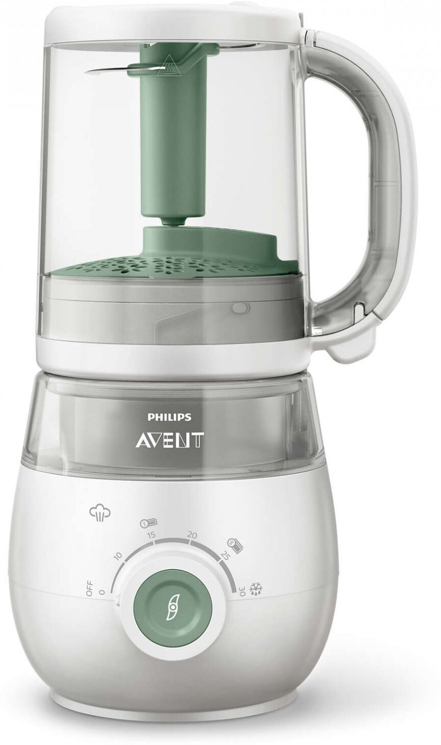 Philips Avent Robot 4 en 1, Cuisez, Tournez, Mixez