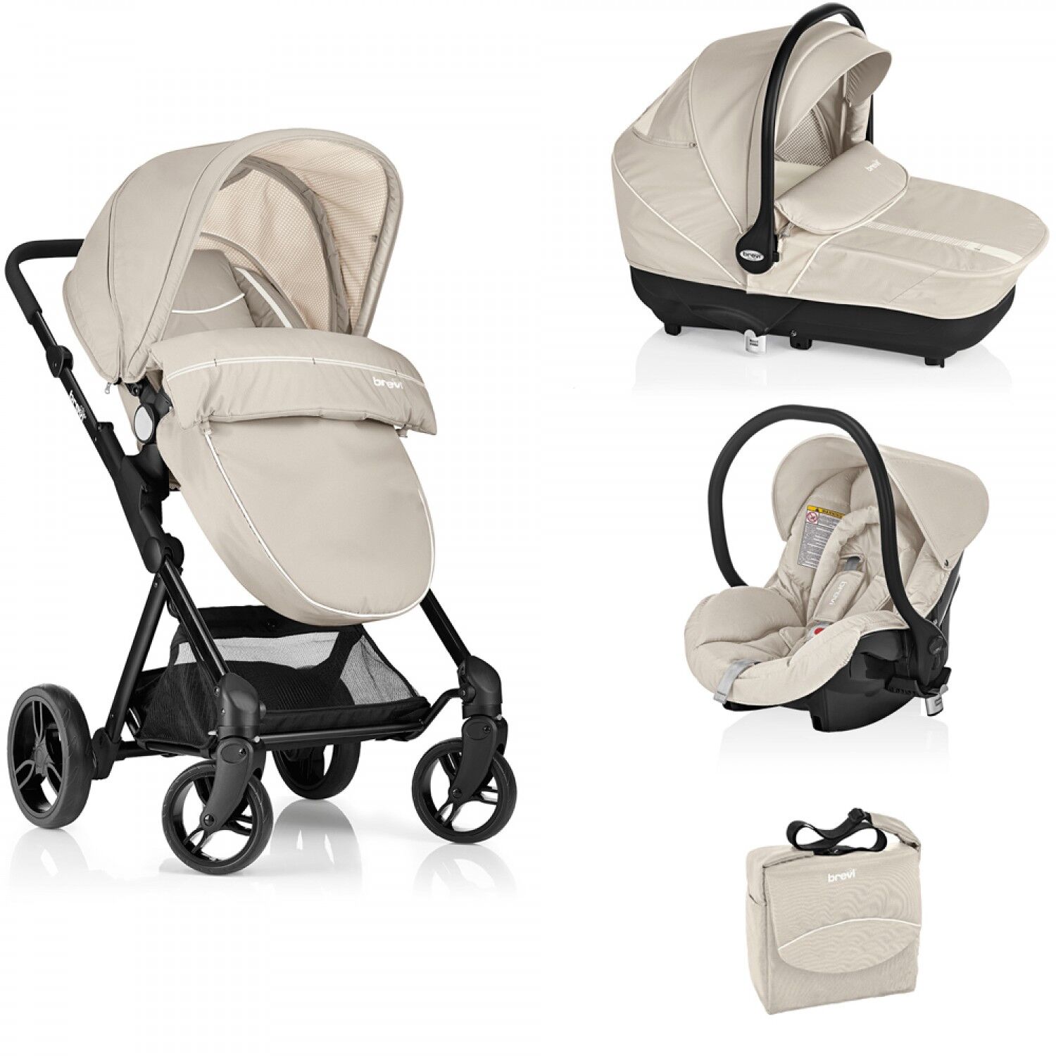 Brevi Trio Brevi Presto Sable de voyage réversible 005 Brevi Trio Brevi Presto Sable de voyage réversible 005