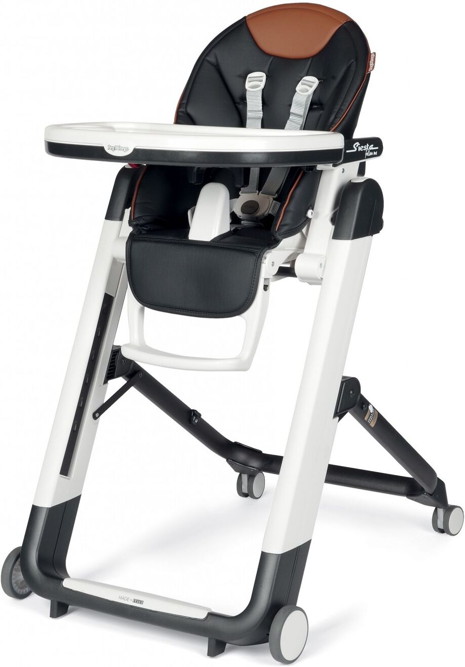 Peg Perego Peg-pérego Chaise Haute  Siesta Follow Me Ebony Peg Perego Peg-pérego Chaise Haute  Siesta Follow Me Ebony