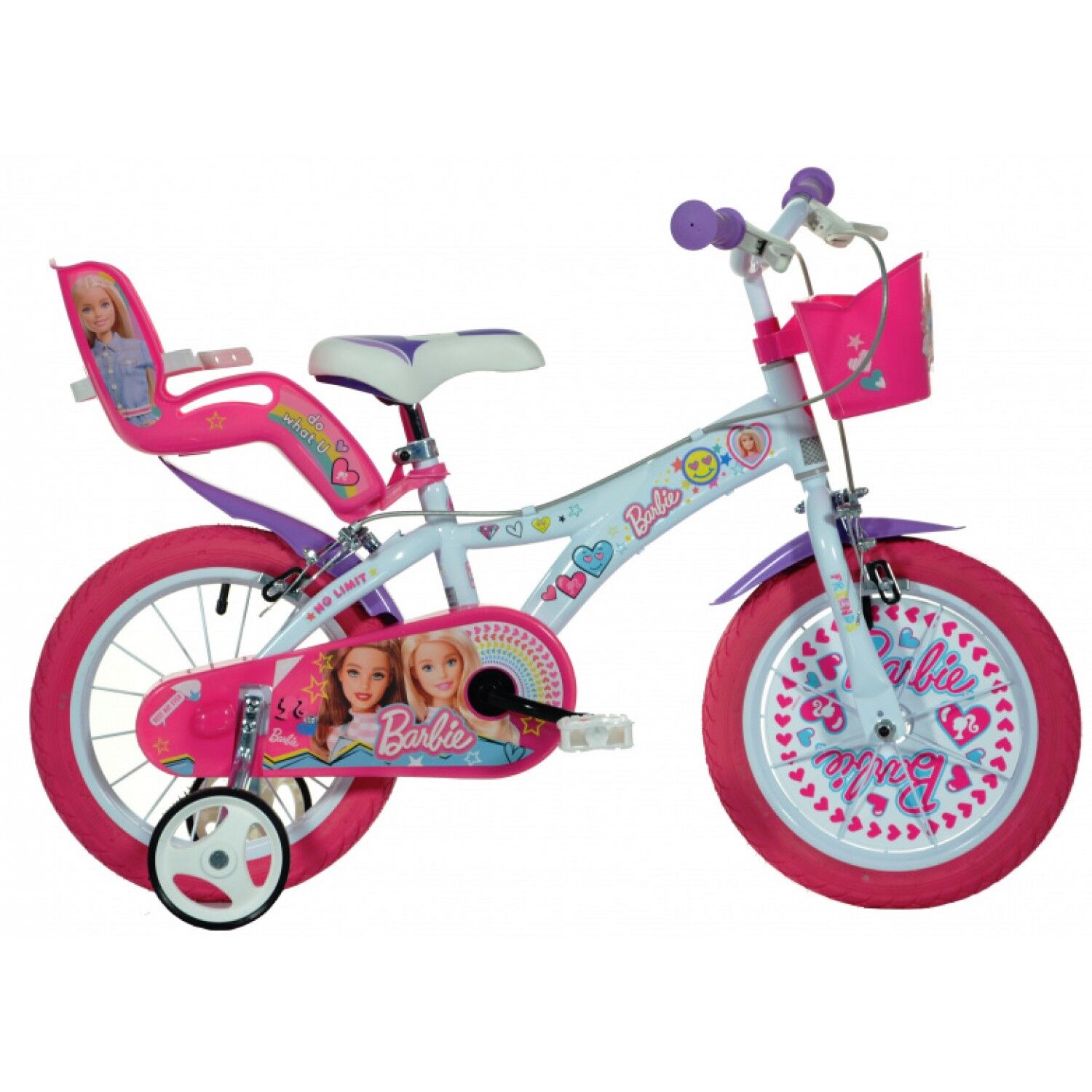 Dino Bikes Vélo Dino Bikes Barbie 16 pouces