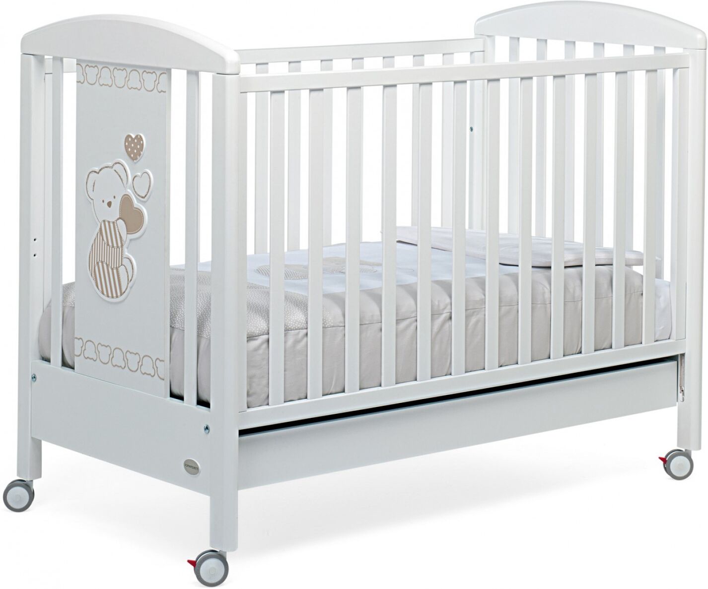 Foppapedretti Lit bébé Foppapedretti Dolcecuore 500 blanc Foppapedretti Lit bébé Foppapedretti Dolcecuore 500 blanc