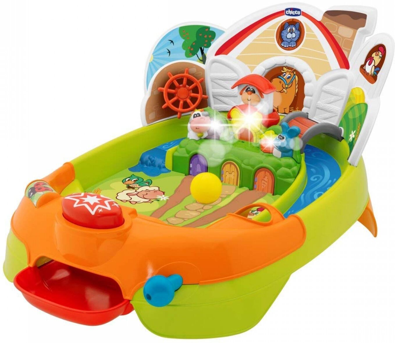 Chicco  farm Flipper Multicolore Chicco  farm Flipper Multicolore