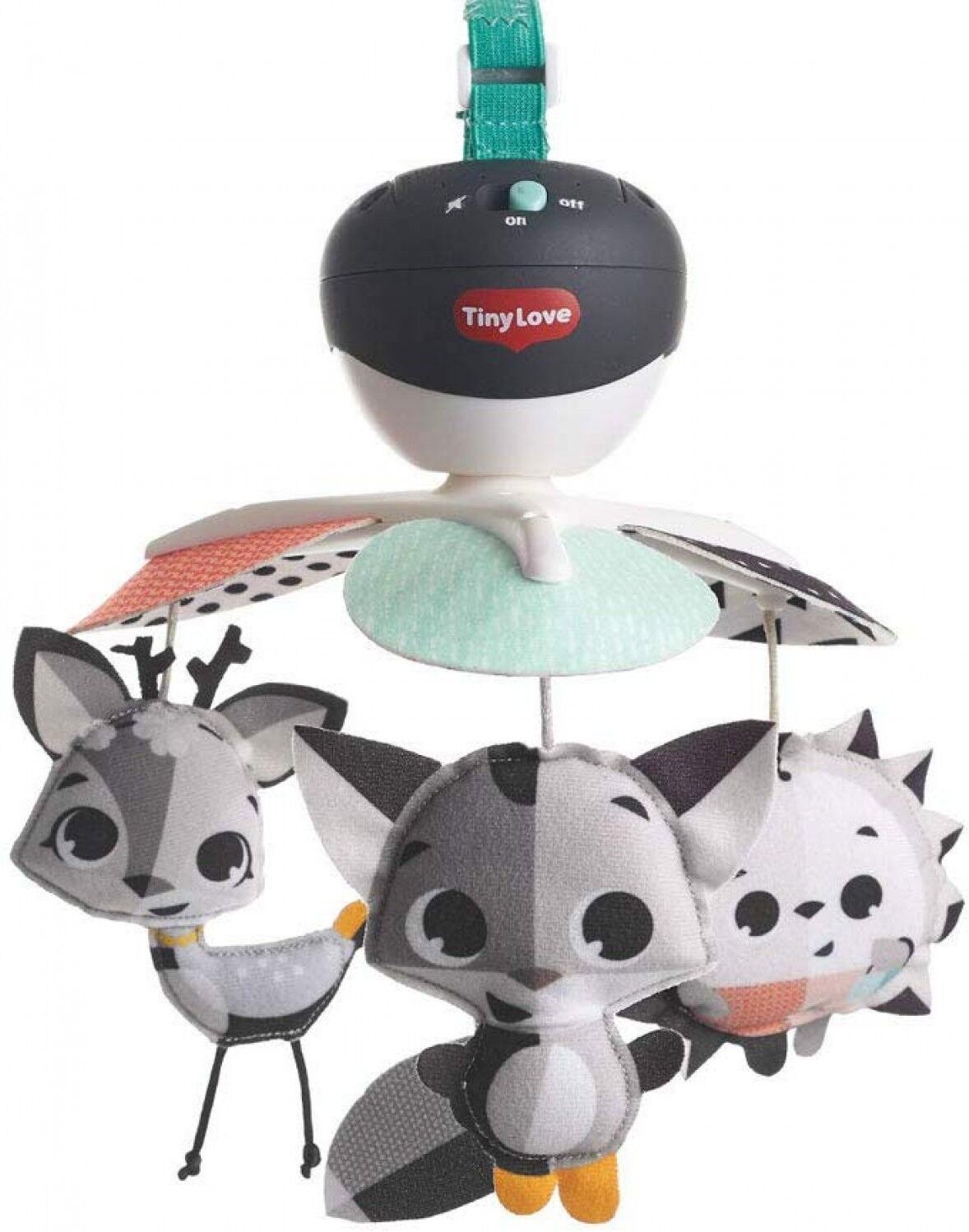TINY LOVE Mobile Musical et de Voyage 3 en 1 Collection Magique Black and White TINY LOVE Mobile Musical et de Voyage 3 en 1 Collection Magique Black and White