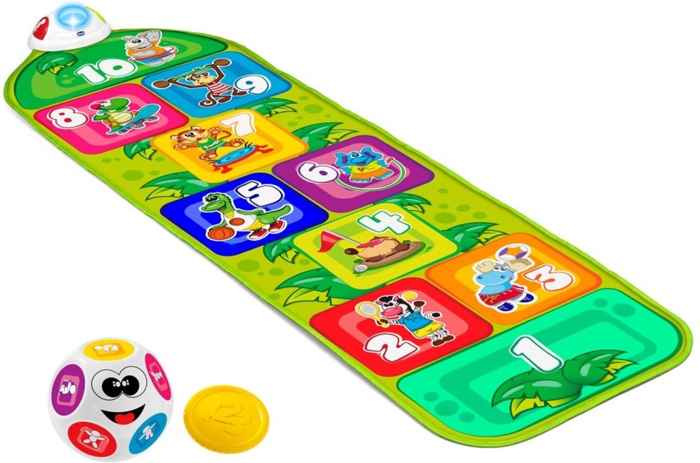 Chicco – juega Et Salta Tapis Interactif Avec 2 modes De Jeu Chicco – juega Et Salta Tapis Interactif Avec 2 modes De Jeu