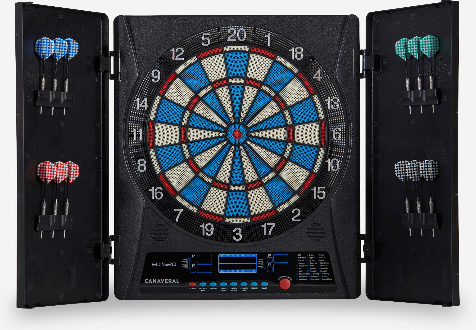 CANAVERAL CIBLE DE FLÉCHETTES ELECTRONIQUE ED520 - CANAVERAL - SANS TAILLE CANAVERAL CIBLE DE FLÉCHETTES ELECTRONIQUE ED520 - CANAVERAL - SANS TAILLE