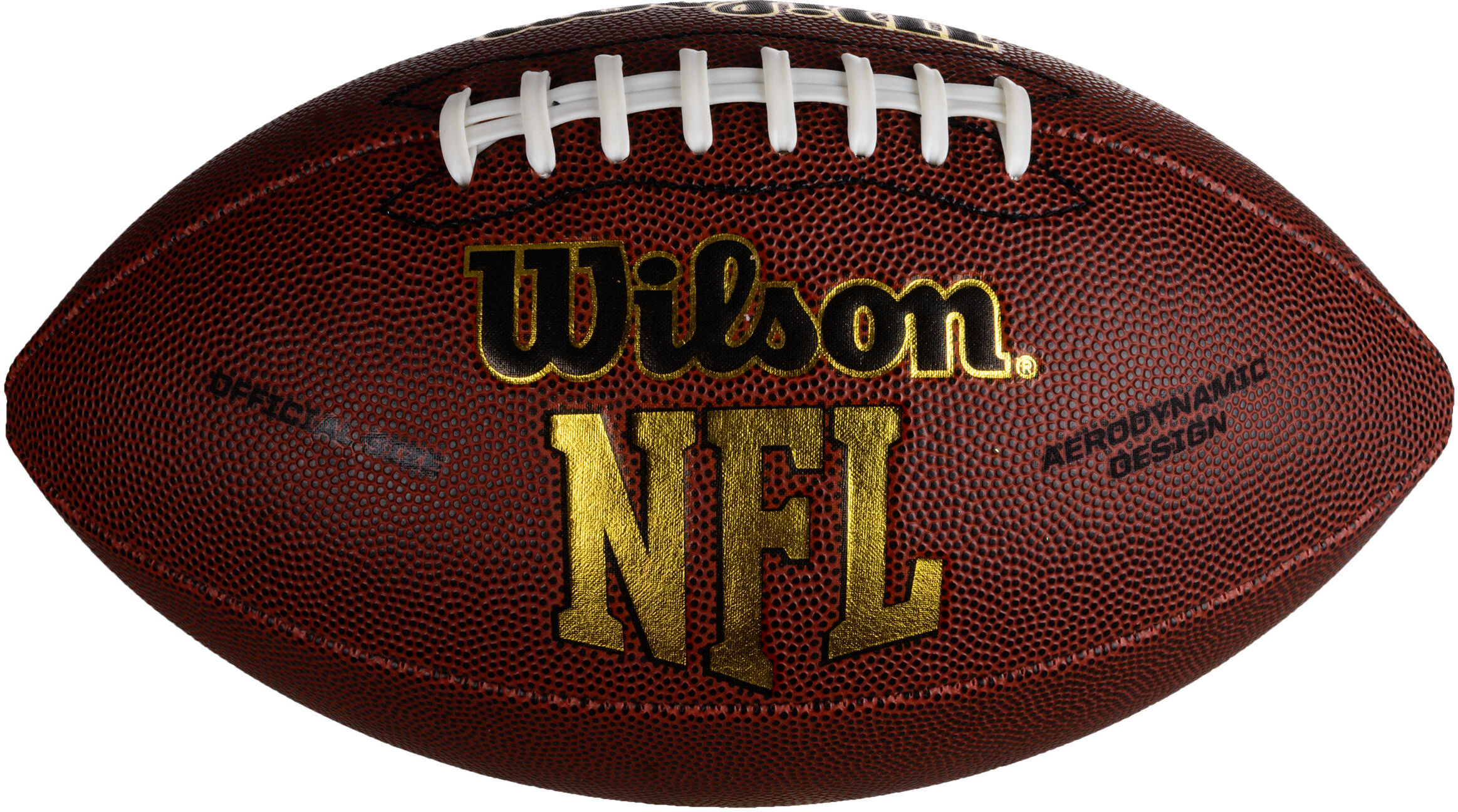 WILSON Ballon de football américain NFL FORCE taille officielle adulte marron - WILSON - Official WILSON Ballon de football américain NFL FORCE taille officielle adulte marron - WILSON - Official