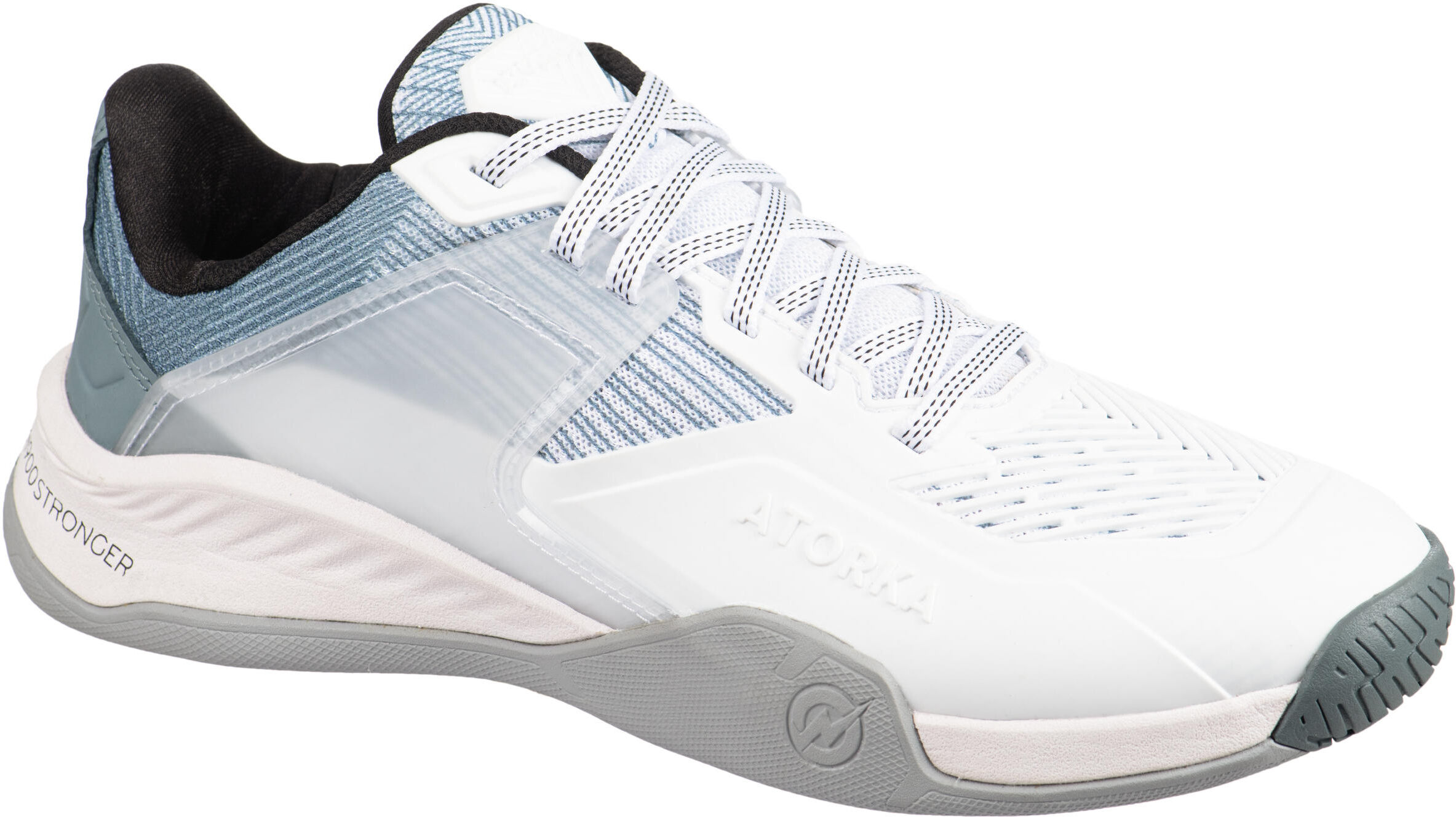 ATORKA Chaussures de handball femme STRONGER H900 blanc gris - ATORKA - 42 ATORKA Chaussures de handball femme STRONGER H900 blanc gris - ATORKA - 42
