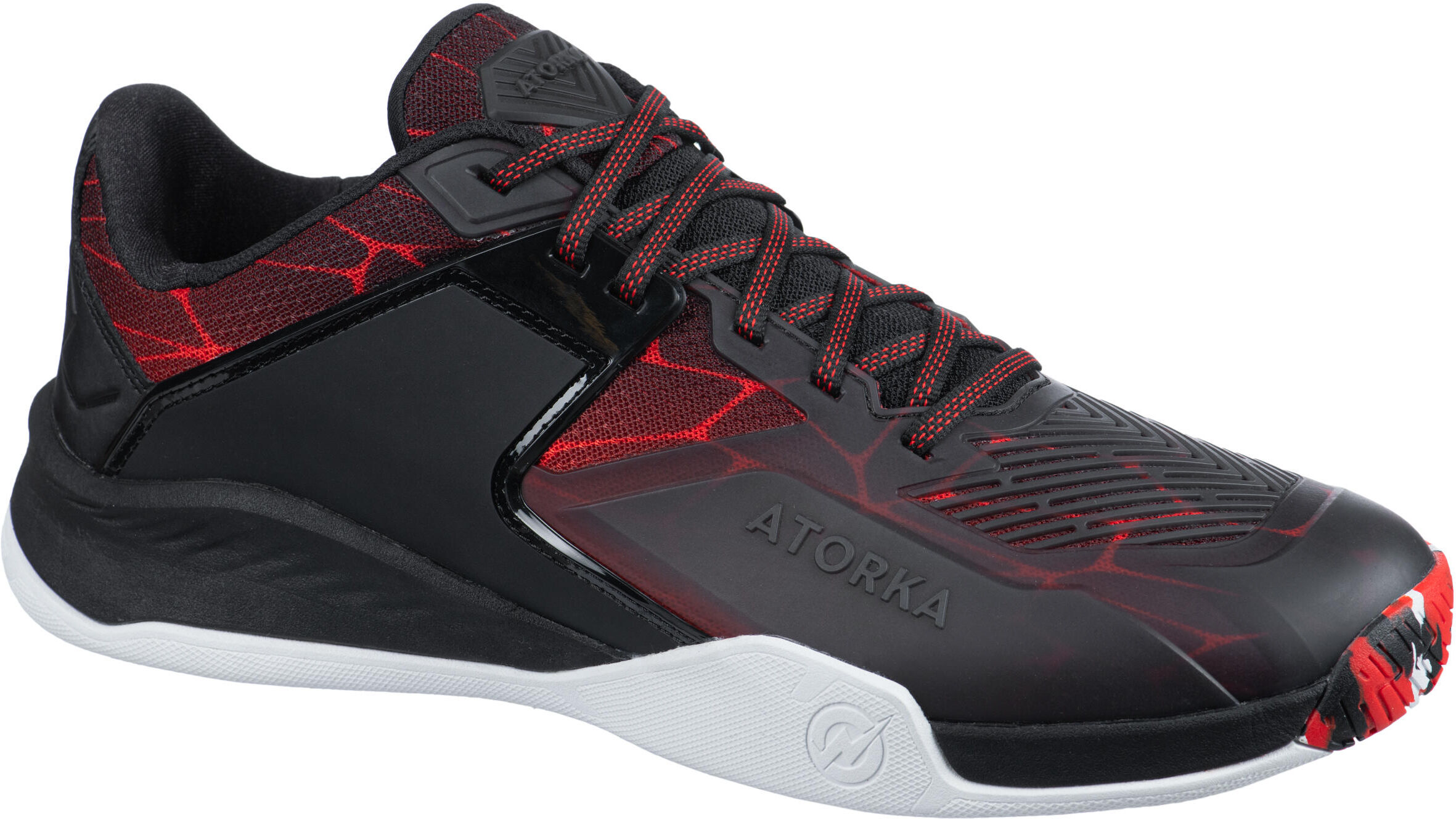 ATORKA Chaussures de handball homme H900 STRONGER magma noir - ATORKA - 46 ATORKA Chaussures de handball homme H900 STRONGER magma noir - ATORKA - 46