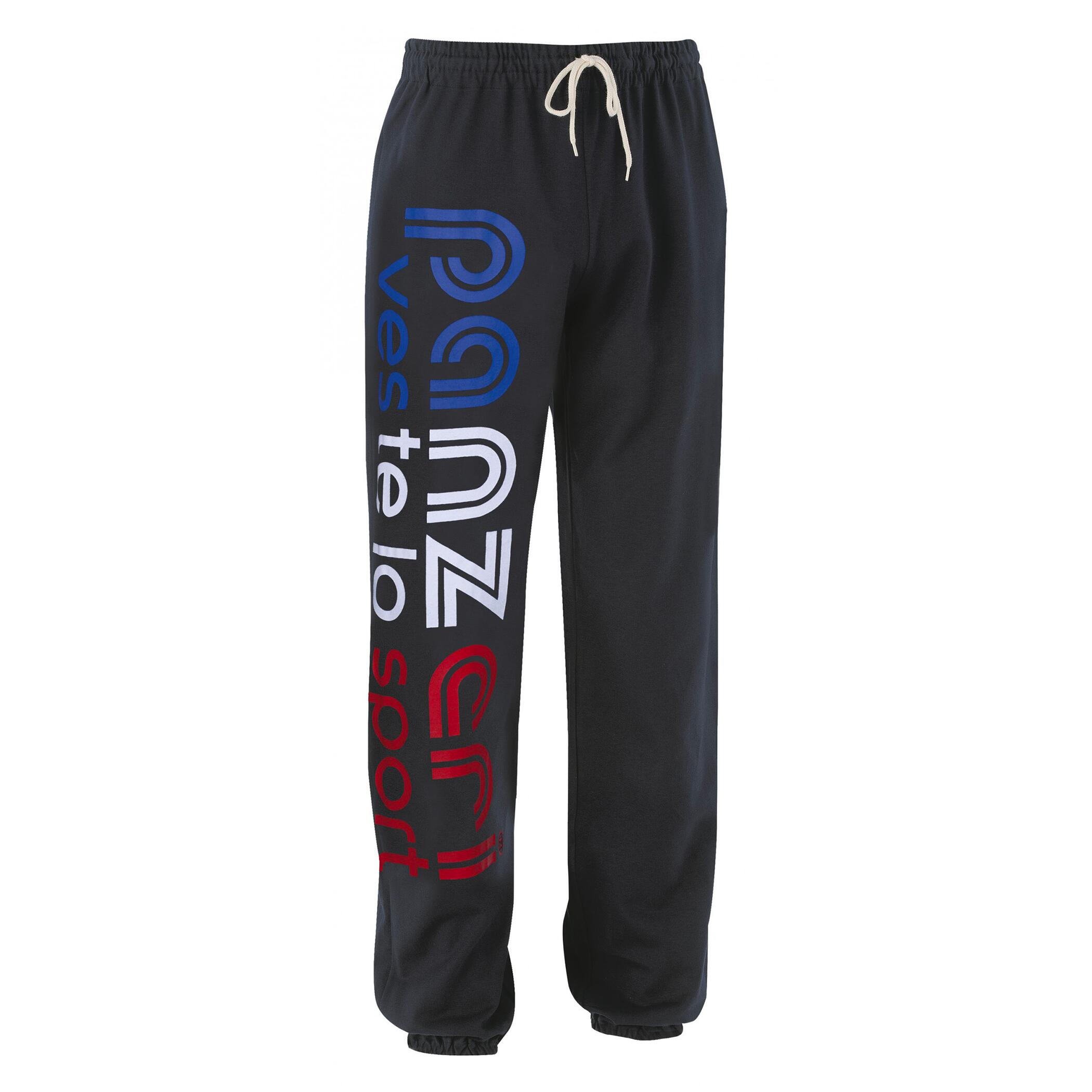 PANZERI Pantalon de survêtement PANZERI bleu/blanc/rouge - PANZERI - 48 XL PANZERI Pantalon de survêtement PANZERI bleu/blanc/rouge - PANZERI - 48 XL