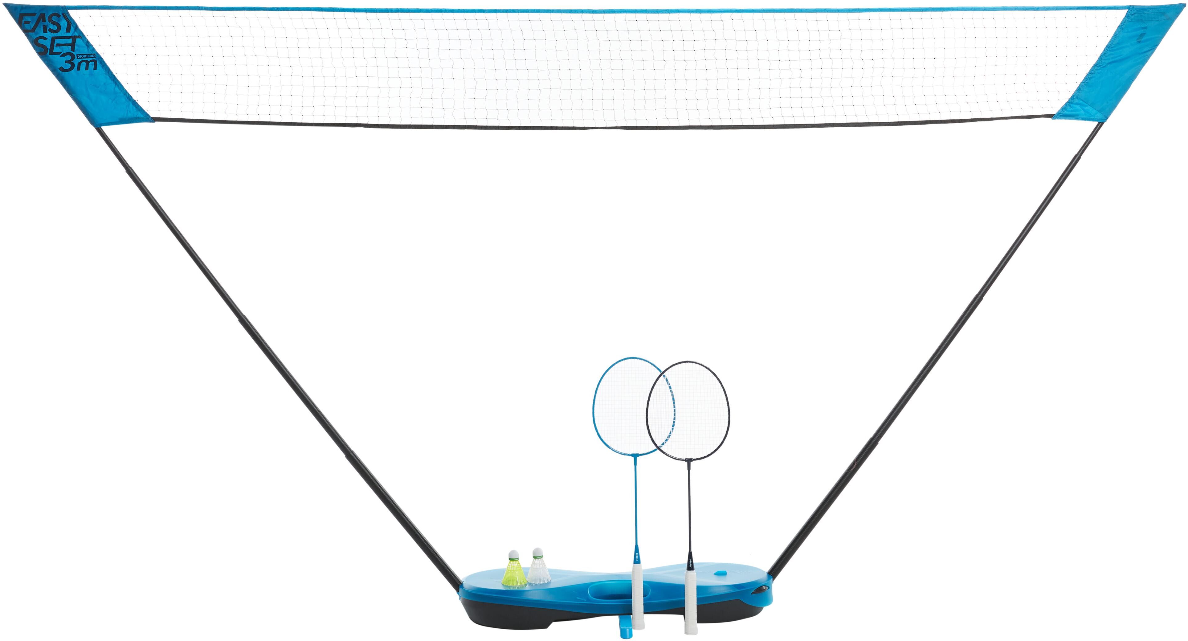 PERFLY Pack Badminton Easy Set 3 m - Bleu Paon - PERFLY - SANS TAILLE PERFLY Pack Badminton Easy Set 3 m - Bleu Paon - PERFLY - SANS TAILLE
