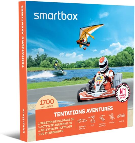 Tentations aventures Coffret cadeau Smartbox