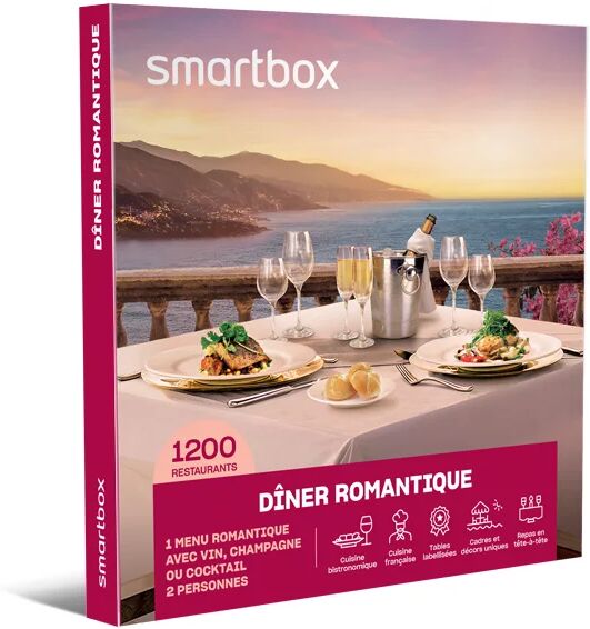 Dîner romantique Coffret cadeau Smartbox