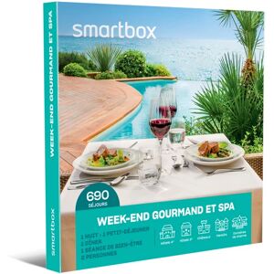 Smartbox Week-end gourmand et spa Coffret cadeau Smartbox