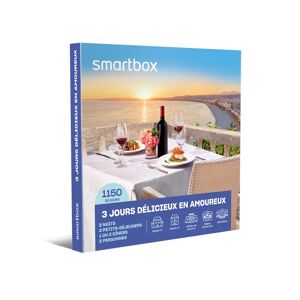 Smartbox 3 jours délicieux en amoureux Coffret cadeau Smartbox