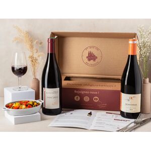 Smartbox Abonnement de 3 mois : 2 grands vins rouges par mois et livret de dégustation Coffret cadeau Smartbox