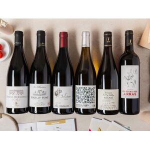 Smartbox Coffret Pépites de vignerons : 6 vins et livret de dégustation Coffret cadeau Smartbox