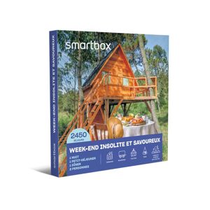 Smartbox Week-end insolite et savoureux Coffret cadeau Smartbox