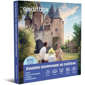 Smartbox Évasion gourmande châteaux et belles demeures Coffret cadeau Smartbox