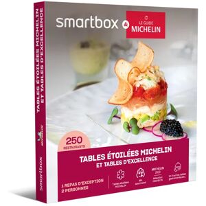 Smartbox Tables étoilées MICHELIN et tables d'excellence Coffret cadeau Smartbox