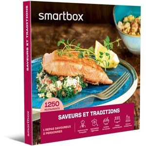 Saveurs et traditions Coffret cadeau Smartbox - Publicité