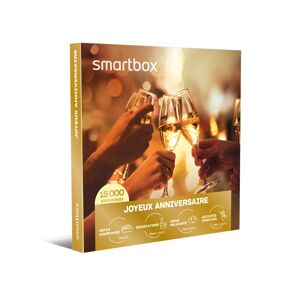 Coffret cadeau Smartbox Joyeux anniversaire - Publicité