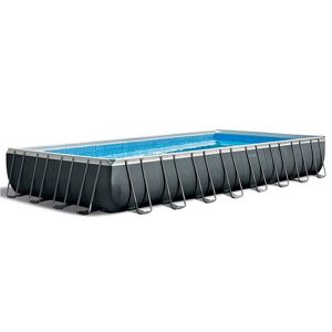 Intex Piscine tubulaire Ultra XTR - Rectangulaire - 9,75 m x 4,88 m x 1,32 m - Intex - Piscine tubulaire