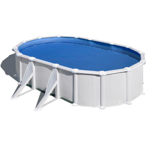 Gre Piscine acier Atlantis - Ovale - 6,10 m x 3,75 m x 1,32 m - Gre - Piscine acier