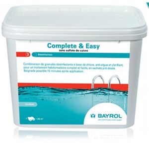 Bayrol Complete & Easy - 16 sachets - 4,5 kg - Bayrol - Chlore, oxygène actif, brome