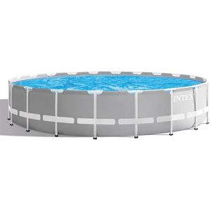 Intex Piscine tubulaire Prism Frame - Ronde - Ø 5,49 m x 1,22 m - Intex - Piscine tubulaire