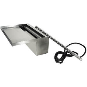 Ubbink Cascade Niagara Wall LED 30 - Inox 316 L - Ubbink - Fontaines et cascades