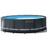 Piscine tubulaire Ultra Frame XTR - Ronde - Ø 4,88 m x 1,22 m - Intex - Piscine tubulaire