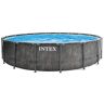 Piscine tubulaire Baltik - Ronde - Ø 4,57 m x 1,22 m - Intex - Piscine tubulaire