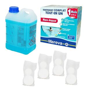 Mareva Rev-Aqua 60/90 m3 - 1 mois - Mareva - Kit complet