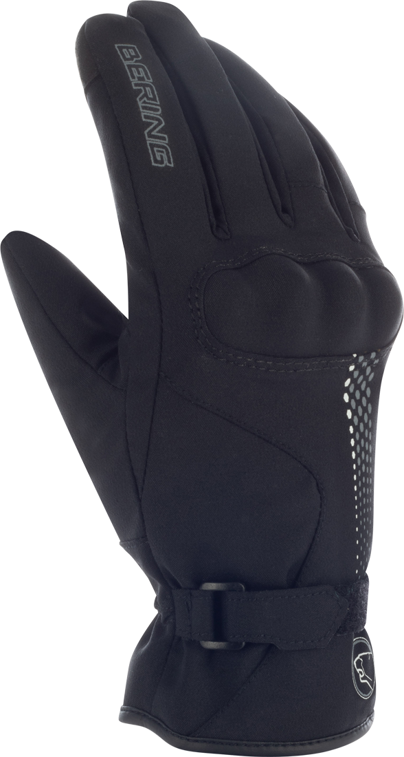 Gants Moto Femme Bering Carmen Noir-Gris -