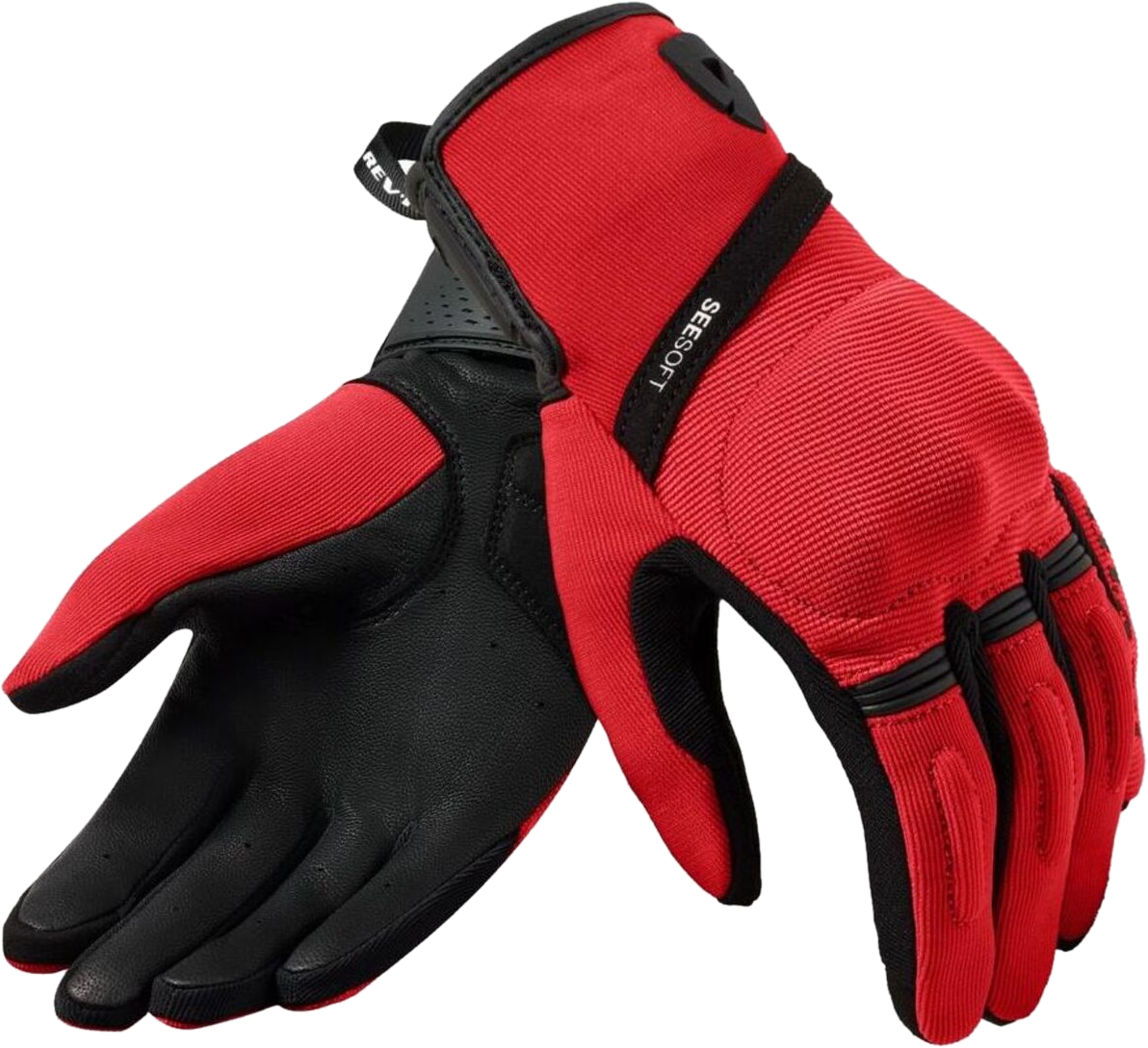 Gants Moto Femme Rev'It! Mosca 2 Rouge-Noir -