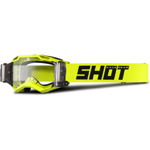 Shot Race Gear Masque Cross Roll-Off Shot Assault 2.0 Solid Neon-Jaune -