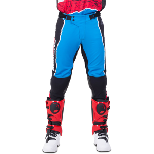 Answer Racing Pantalon Cross Answer Trinity Pro Glo Bleu-Rose-Noir -