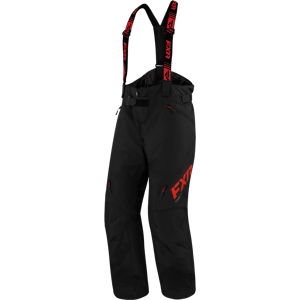 Pantalon de Ski FXR Clutch FX Noir-Rouge -