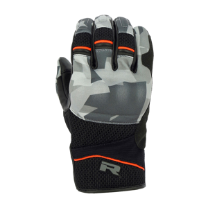 Gants Moto Richa Desert 2 Gris-Rouge -