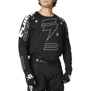 Maillot Cross Shift Black Label King Noir -